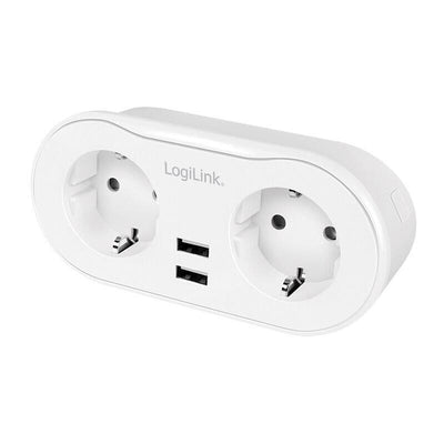 Plug Smart Wi-Fi, 2 Sockets (cee 7/3), 2 Ports Usb, Compatible With Tuya — image 1