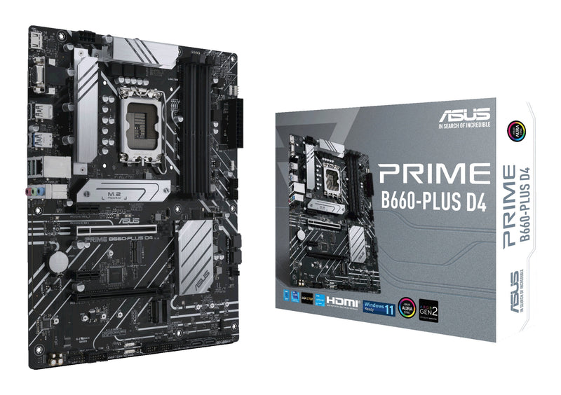 ASUS Motherboard Prime B660-PLUS D4 Socket 1700