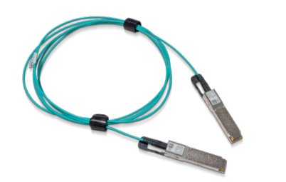 200GBASE-AOC Direct Connect Cable - QSFP56 To QSFP56 - Fiber Optic - Active Optical — image 1