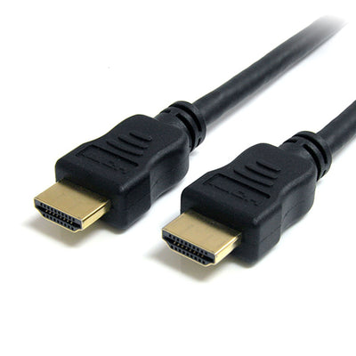 StarTech HDMI Cable High Speed With Ethernet 1M Black HDMM1MHS — image 1