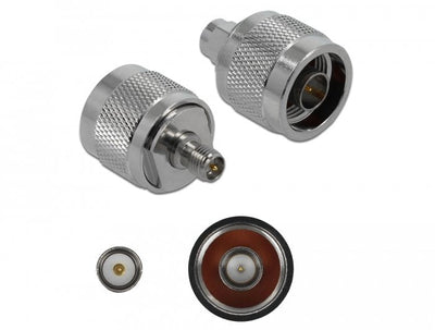 Delock 89984 Adapter N Male a Rp-sma Female 10GHZ — image 1
