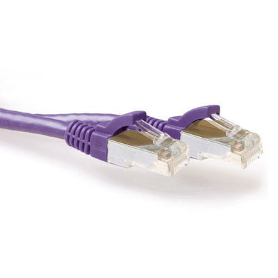 Purple 7 Meter Lszh SFTP CAT.6A Patch Cable Snagless With RJ45 Connectors — image 1