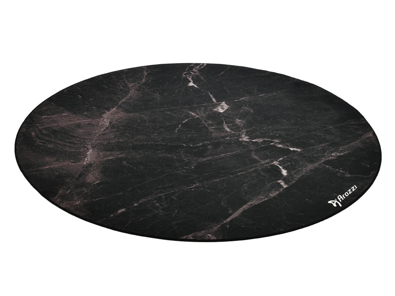 Arozzi Zona Round Floor Pad - Black Marble