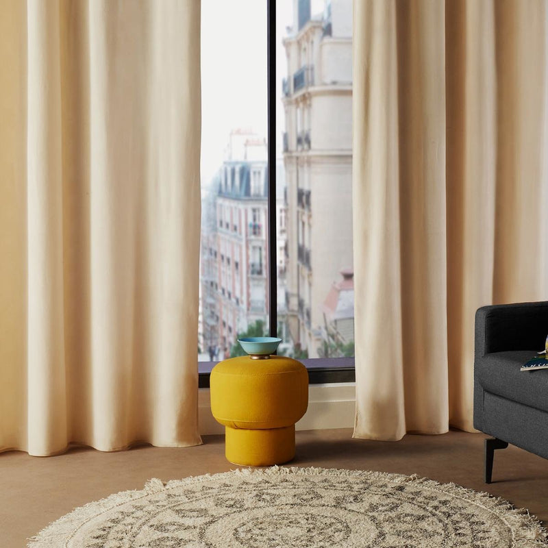 Curtain With Ollaos Colour Marfil 140 X 260CM