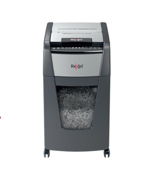 Rexel Optimum Autofeed 300X Paper Shredder Automatica Corte Particulas P-4 - Power Automatica 300 Hojas And