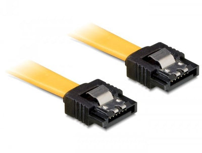 Delock Cable SATA 6GB/S Straight/Straight Metal 70CM — image 1