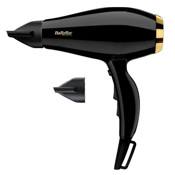 Babyliss Hair Dryer Super Pro 2300 2300W Black, Gold