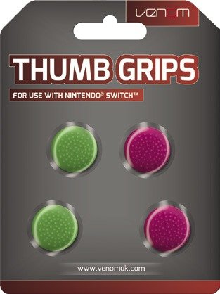 Venom Thumb Grips Switch Pink And Green SWITCH2 — image 1