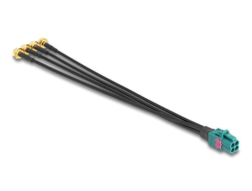 Delock Cable Mini Fakra Z Connector Female Quad a 4 X Sma Connector Female — image 1