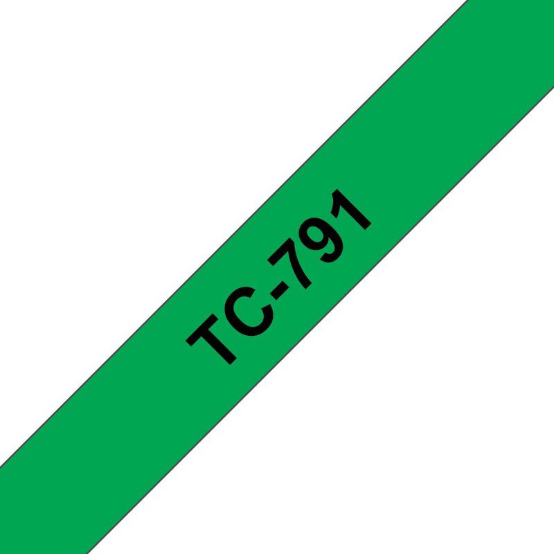 Brother Tape Laminated Green/Black 9MM