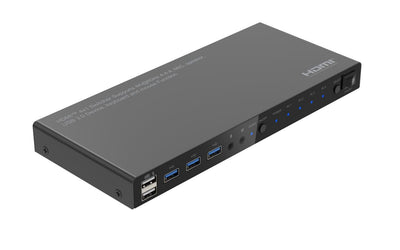 4K@60HZ HDMI KVM Switch, 4X1 4:4:4, USB 3.0 — image 1