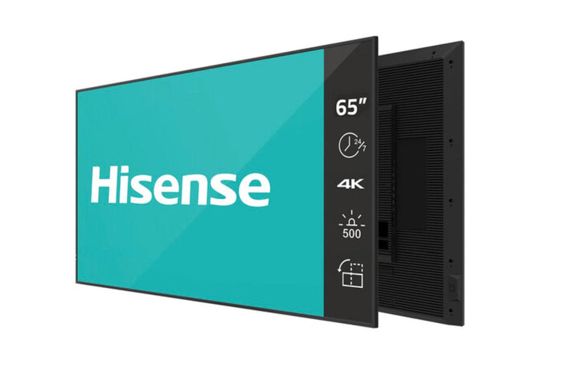 Hisense 65DM66D Pantalla Señalización 165,1CM (65) LED Wi-Fi 500 Cd / M² 4K Ultra HD Negro Processor Incorporado