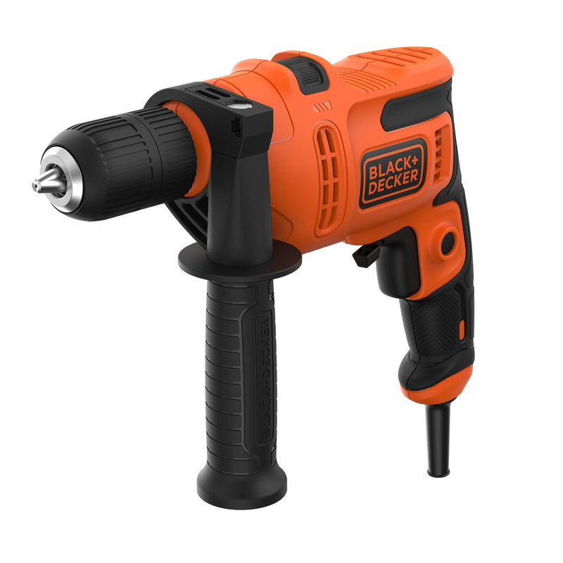 Black + Decker Drill Percutor 500W BEH200-QS