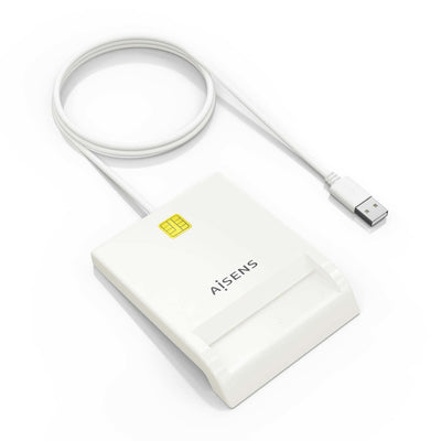 Aisens Reader Card Smart Dni - White — image 1