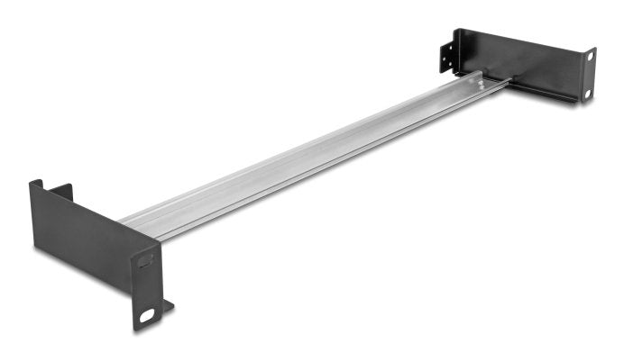 19? Panel Carril Din Assembly Horizontal Or Vertical 1HE Metal Black