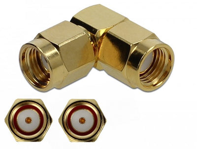 Delock Adapter Rp-sma Male a Rp-sma Male 90° 10GHZ — image 1