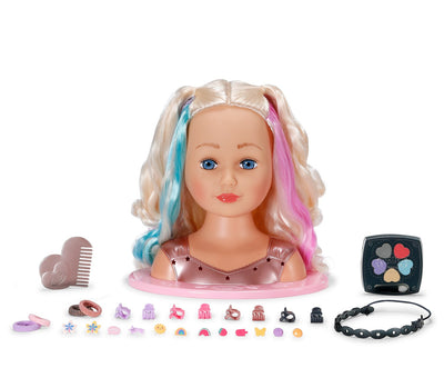Zapf Creation Baby Born Stylingkopf Regenbogen, Schmink- And Cabeza Peinar 841136 — image 1