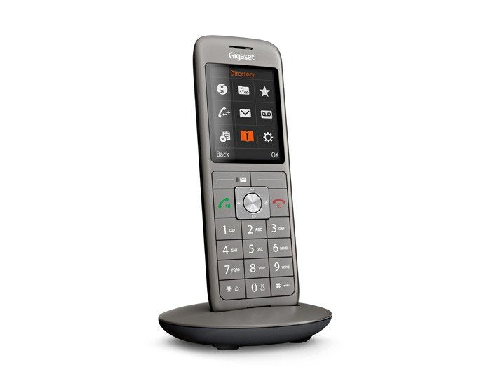 Gigaset CL660HX Phone Dect/Analógico Antracita Identificador Llamadas