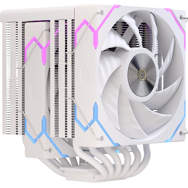 Einarex Refrigerador CPU Multizocalo Ventus V300 120MM RGB Ventilad Double White
