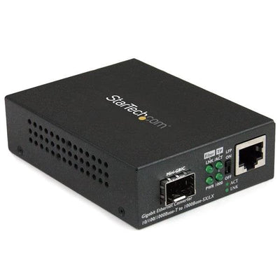 StarTech.com Converter Medios Ethernet Gigabit a Fibre With Sfp Abierto Adapter Cobre a Fibre Converter Stands — image 1