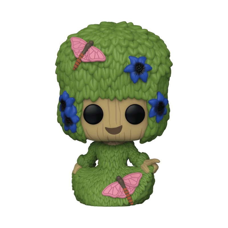 Funko Pop Marvel Guardianes Galaxia Fancy Groot Marie Hair 70649