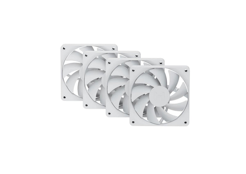 Hyte FA12, Fan Box White Paquete 4, 120MM FAN-Hyte-FA12-WW-4