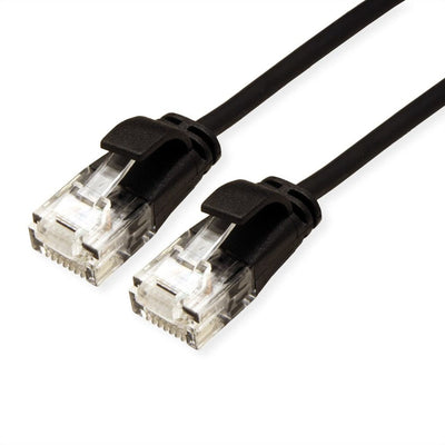 Roline Green UTP Network Cable CAT.6A (class Ea), Lsoh, Slim, Black 5M — image 1