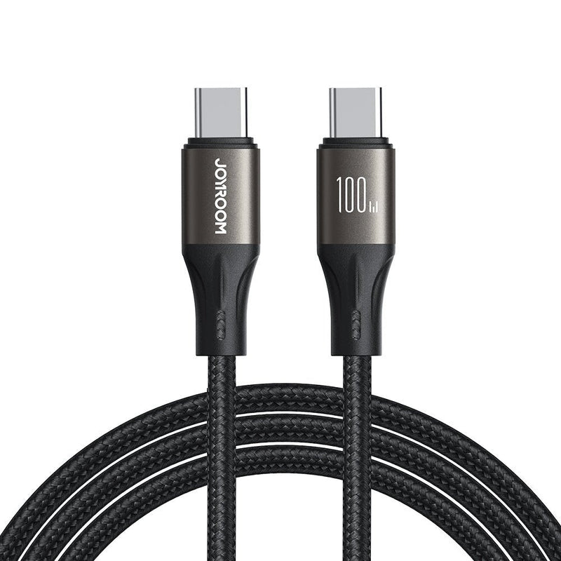 Joyroom Cable Light-speed Series 100?W USB-C a USB-C 1,2?M Black