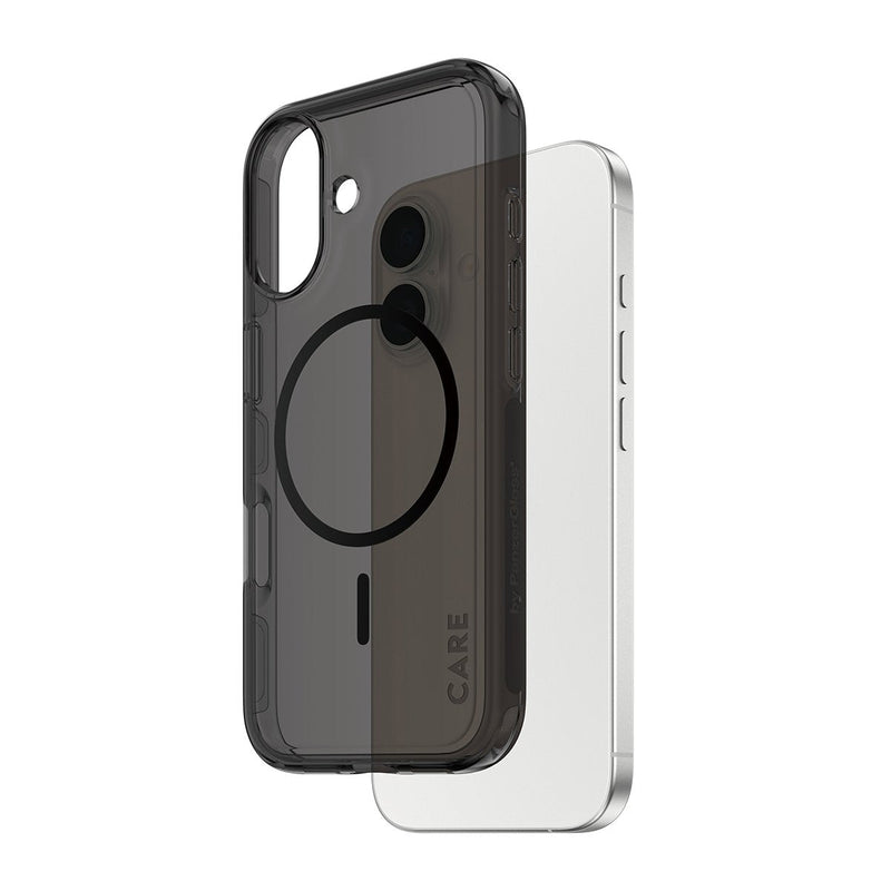 Panzerglass Care™ By ® Urban Explorer Case Smokey W. Black Magsafe Iphone 17 Case For Apple - Iphone 17 Black