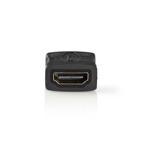 Nedis Hdmi™ -adapter Hdmi™ Connector Female Hdmi™ Connector Female Chapado Oro Gerade Pvc Antracita 1 Units Em — image 1
