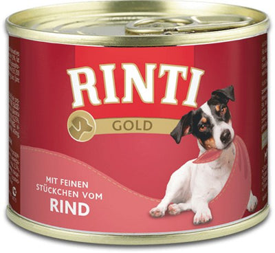 Rinti Gold Beef - Comida Húmeda Perros - 185G — image 1