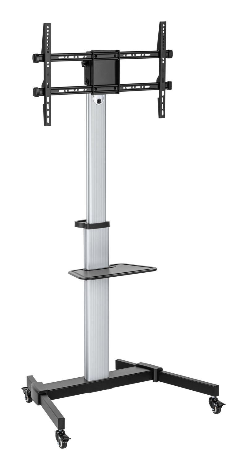 Ewent EW1583 Stand Floor TV 37A 86 - Tray Multiusos - Weight Max. 50KG - Height Inclinacion And Rotacion