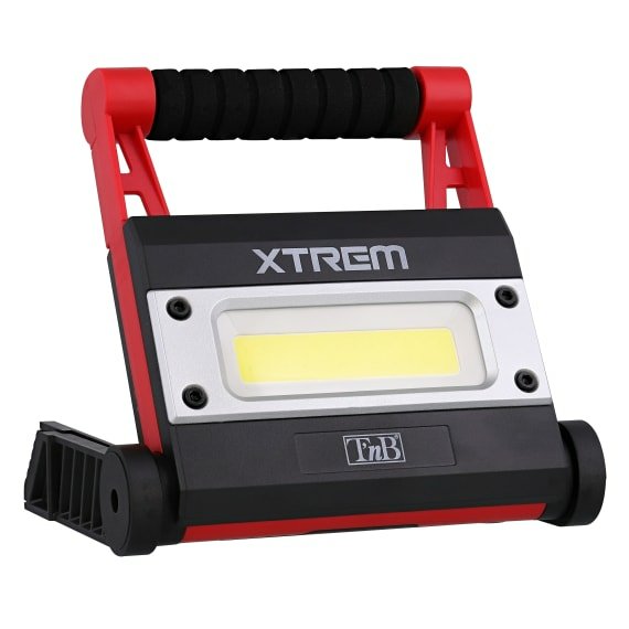 Tnb Xtremwork - Foco Outdoor LED With Battery External 12W 1000 Lum Black