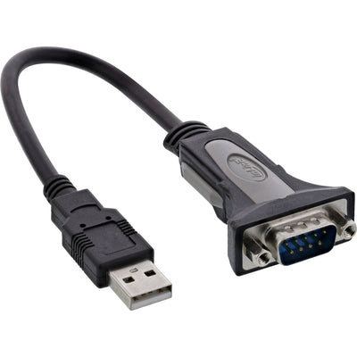 Inline Adapter USB 2.0A Serie USB Type a Male a DB9 Male 0,25M — image 1