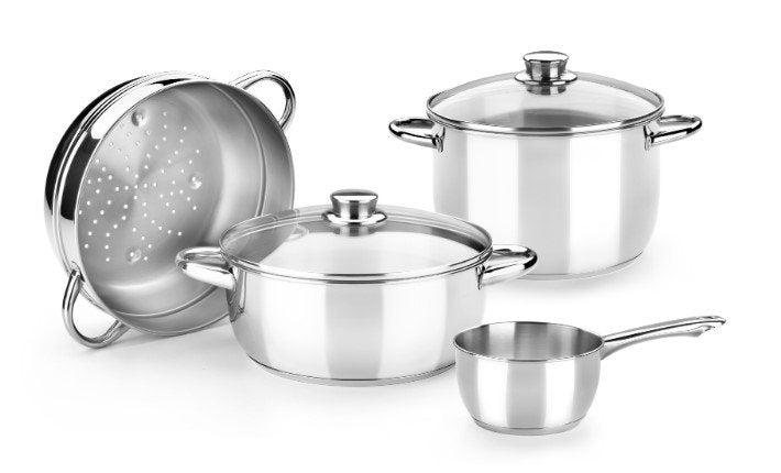 Monix Pack Battery Kitchen OPTIMA2 MA50001 Saucepan Ø16CM Ollas Ø20 24CM Cacerolas Ø20 24CM Steel Inoxidable A