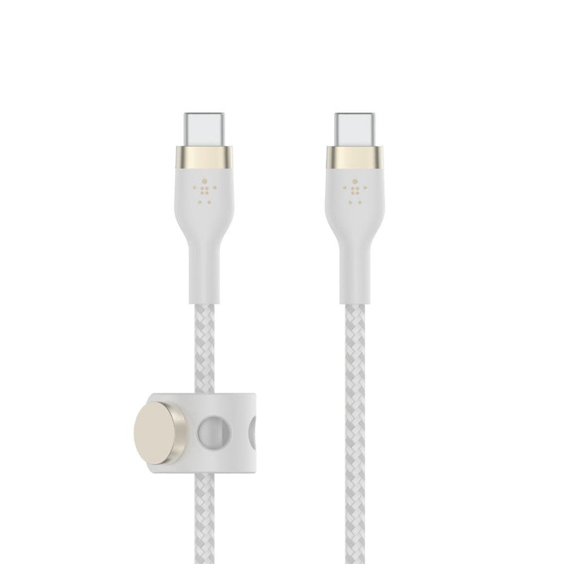 Belkin Boost Charge Pro Flex USB Cable 2M USB 2.0 USB C White