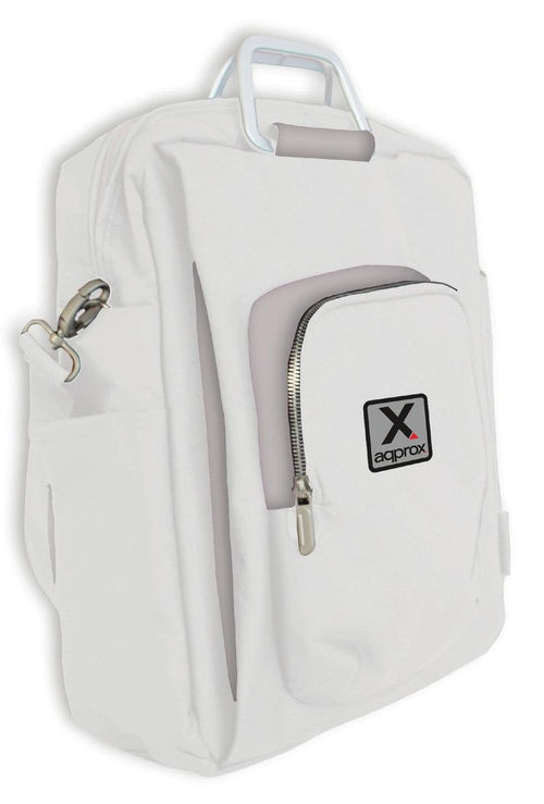 Approx Backpack Laptop 15.6APPROX Design Colour White/Grey APPNBST15WG — image 1