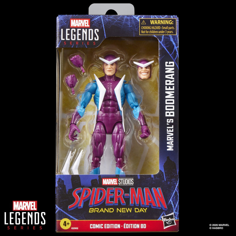 Figure Marvel's Boomerang Brand New Day Spider-man Marvel Legends Series 15CM