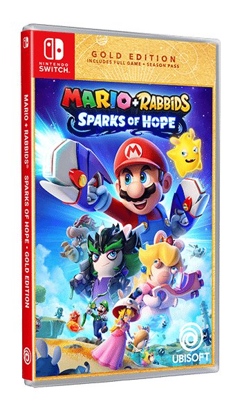 Set Mario + Rabbids Sparks Hope Gold Edition Switch — image 1