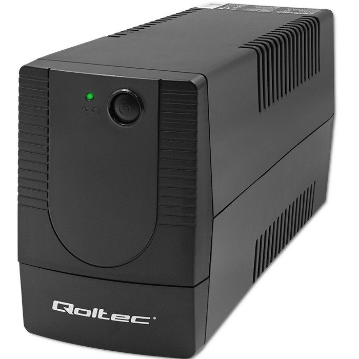 Qoltec 53773 Uninterruptible Power Supply Line Interactive Monolith 850VA 480W