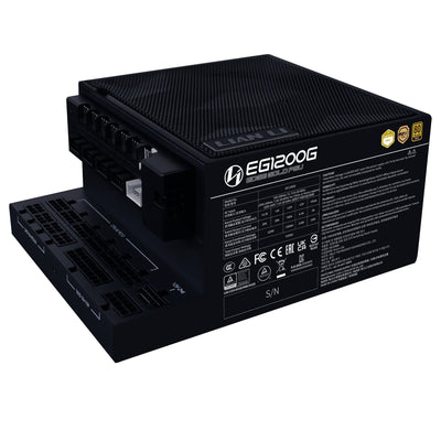 Lian Li Power Supply ATX Edge Gold 1200W Black + Hu — image 1
