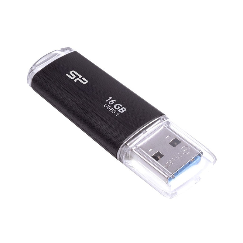 USB Flash Drive Silicone Power 16GB USB 3.1 B02 Black