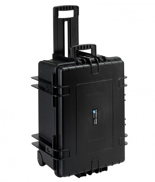 B&w 6800/B/Si Box Equipo Case With Wheels Black