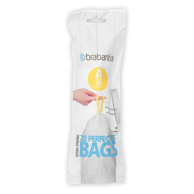 Brabantia Lote 20 Bags Basura With Wheels Perfectfit - 3L — image 1