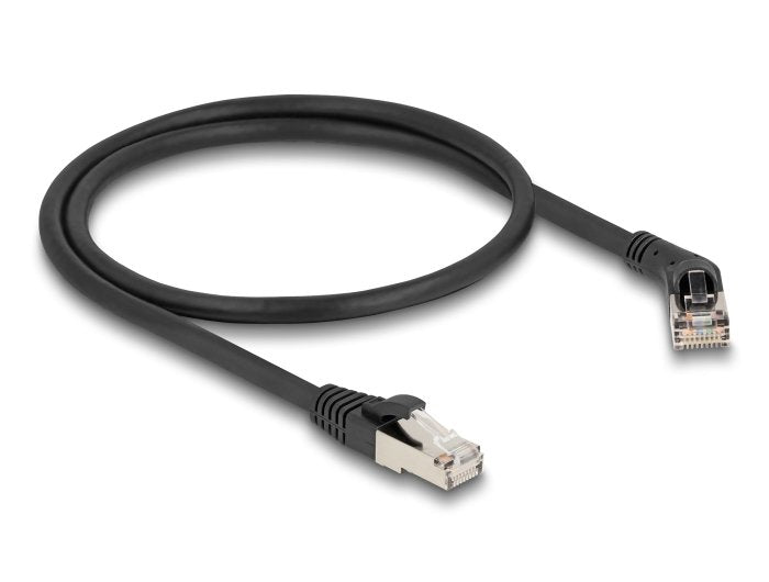 Delock RJ45 Network Cable CAT.6A S/FTP Male a Male Gerade 0,5M Black