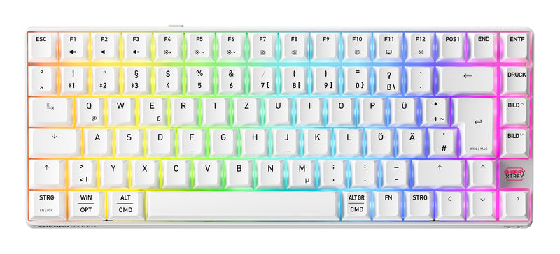 Cherry Xtrfy K33 Compact Wireless Keyboard RGB Tkl 75% Ws
