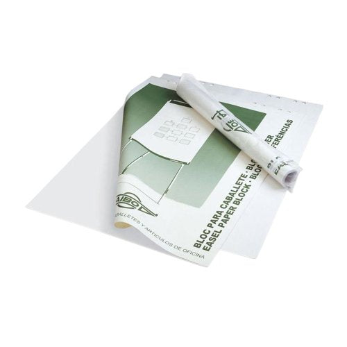 Faibo Bloc 50 Hojas Paper Liso Pizarras Caballete 65X90 Cm Bag Individual