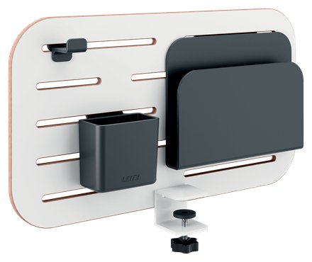 Leitz 65480000 Tray Desk/Organiser Mdf, Plastic Reciclado, Caucho White — image 1