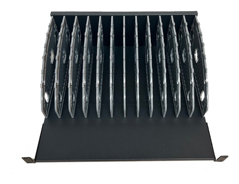 Ewent EW1720 Shelf Charging Laptops Tablets And Smartphones - 12 Ranuras - Compatible With Rack 19