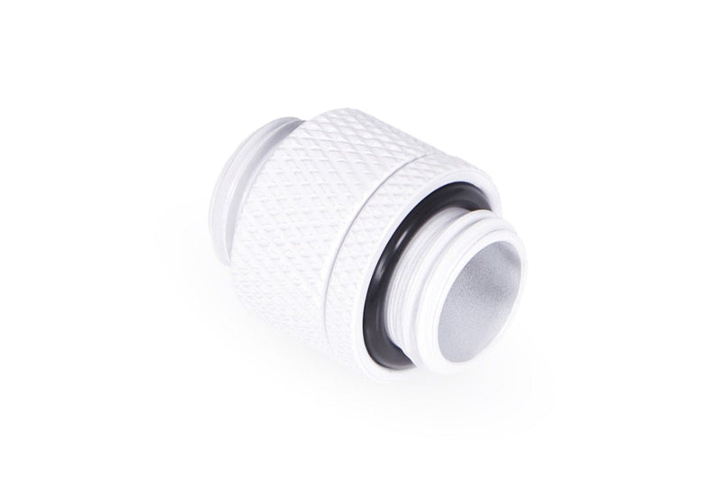 Alphacool Icicle Boquilla Double Giratoria G1/4 Ag a G1/4 Ag - White Connection White Mangueras Blandas (pvc,